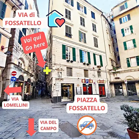 2 Minuti Da Acquario - Casa Fossatello 